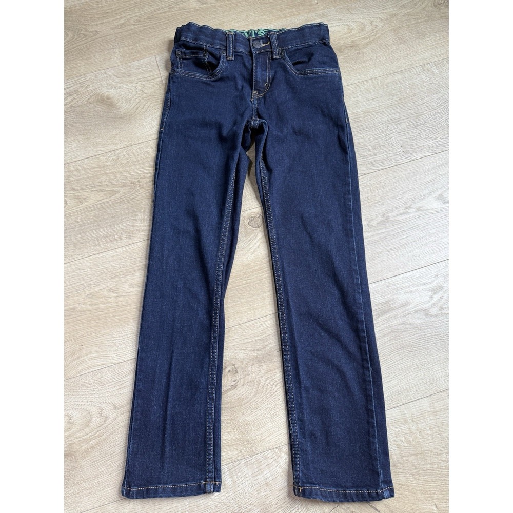 Kids Boys Levi's 511 Dark Wash Stretch Adjustable Waist Jeans Size‎ 10R